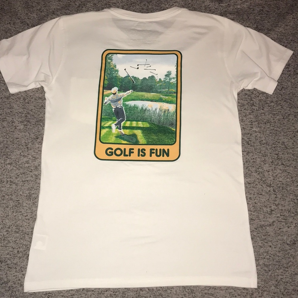 Men’s Rowdy Gentleman Golf Is Fun Pocket Tee
